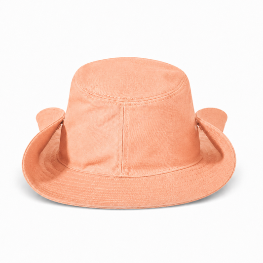 Structured Cotton Cowboy Hat in Minimalist Aesthetic