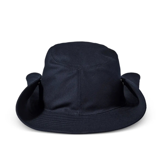 Structured Cotton Cowboy Hat in Minimalist Aesthetic