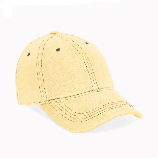 Structured Cotton Baseball Cap in Classic Neutral