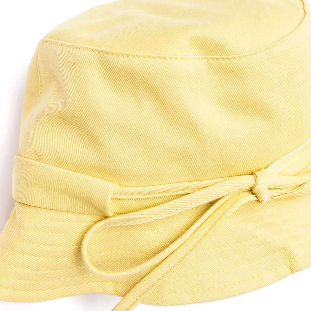 Structured Cotton-Canvas Bucket Hat in Minimalist Design
