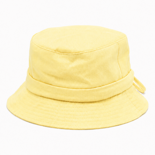 Structured Cotton-Canvas Bucket Hat in Minimalist Design