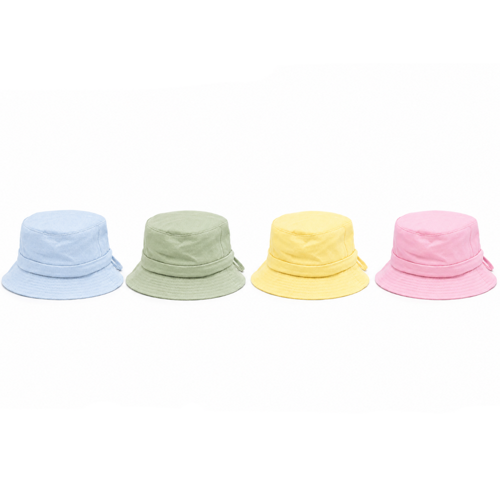 Structured Cotton-Canvas Bucket Hat in Minimalist Design