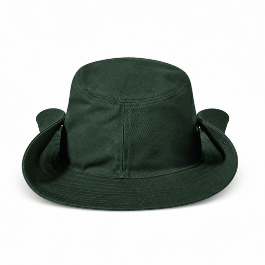 Structured Cotton Cowboy Hat in Minimalist Aesthetic