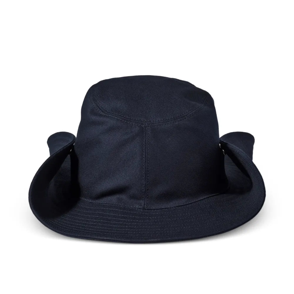 Structured Cotton Cowboy Hat in Minimalist Aesthetic